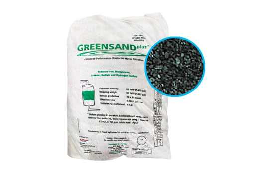 GreensandPlus filtrační hmota na železo a mangan | 14,2 l/20 kg/pytel